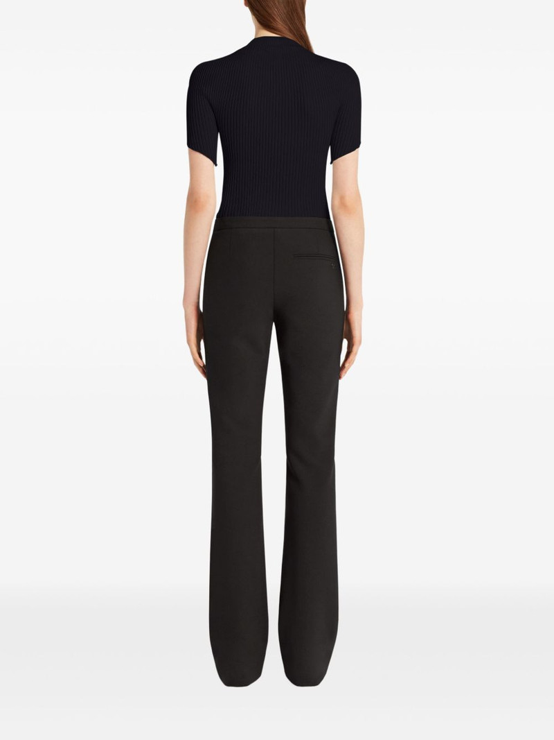 courrèges ribbed short-sleeve t-shirt outlook