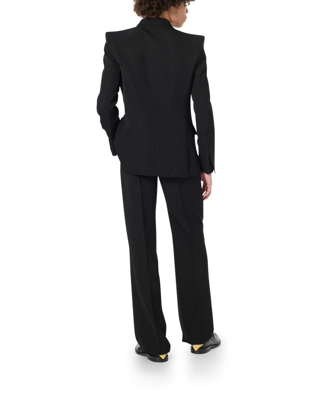 Straight Leg Silk Trousers - 3