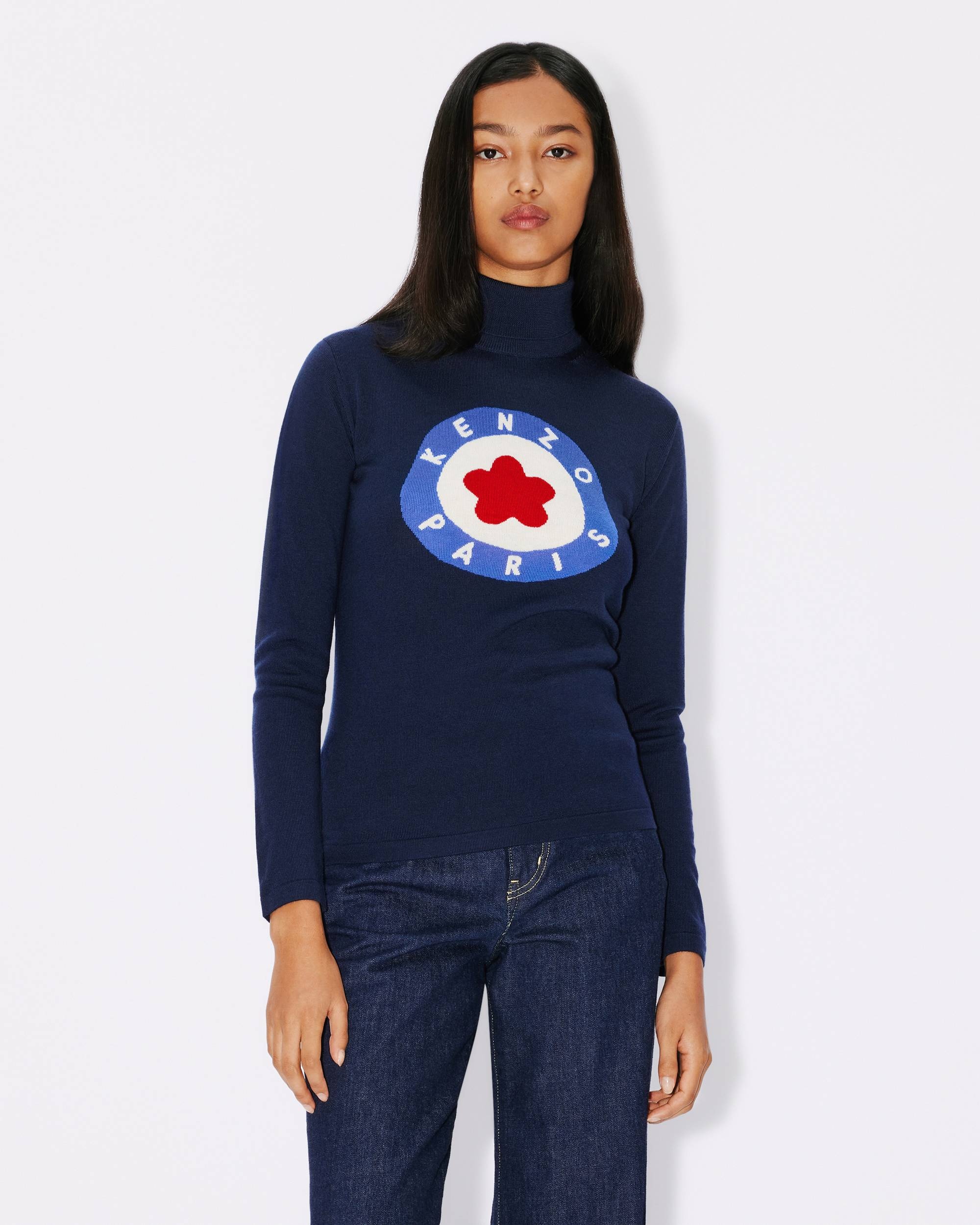 'KENZO Target' wool jumper - 3