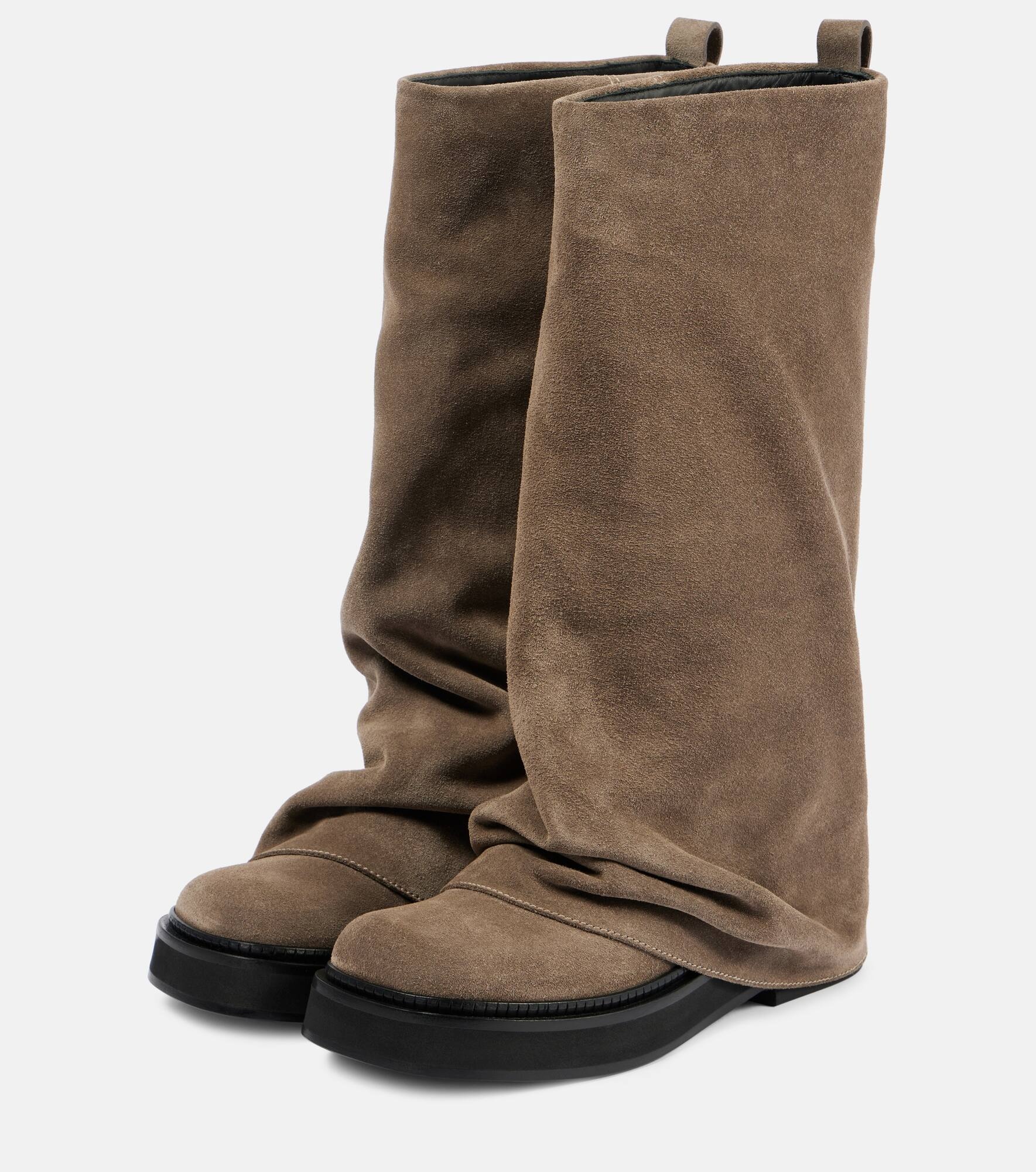 Robin suede knee-high boots - 4
