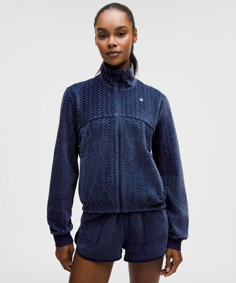 Court Rival Velvet Terry Tennis Jacket 1