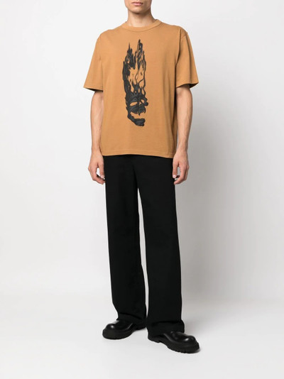 Heron Preston graphic-print cotton T-shirt outlook