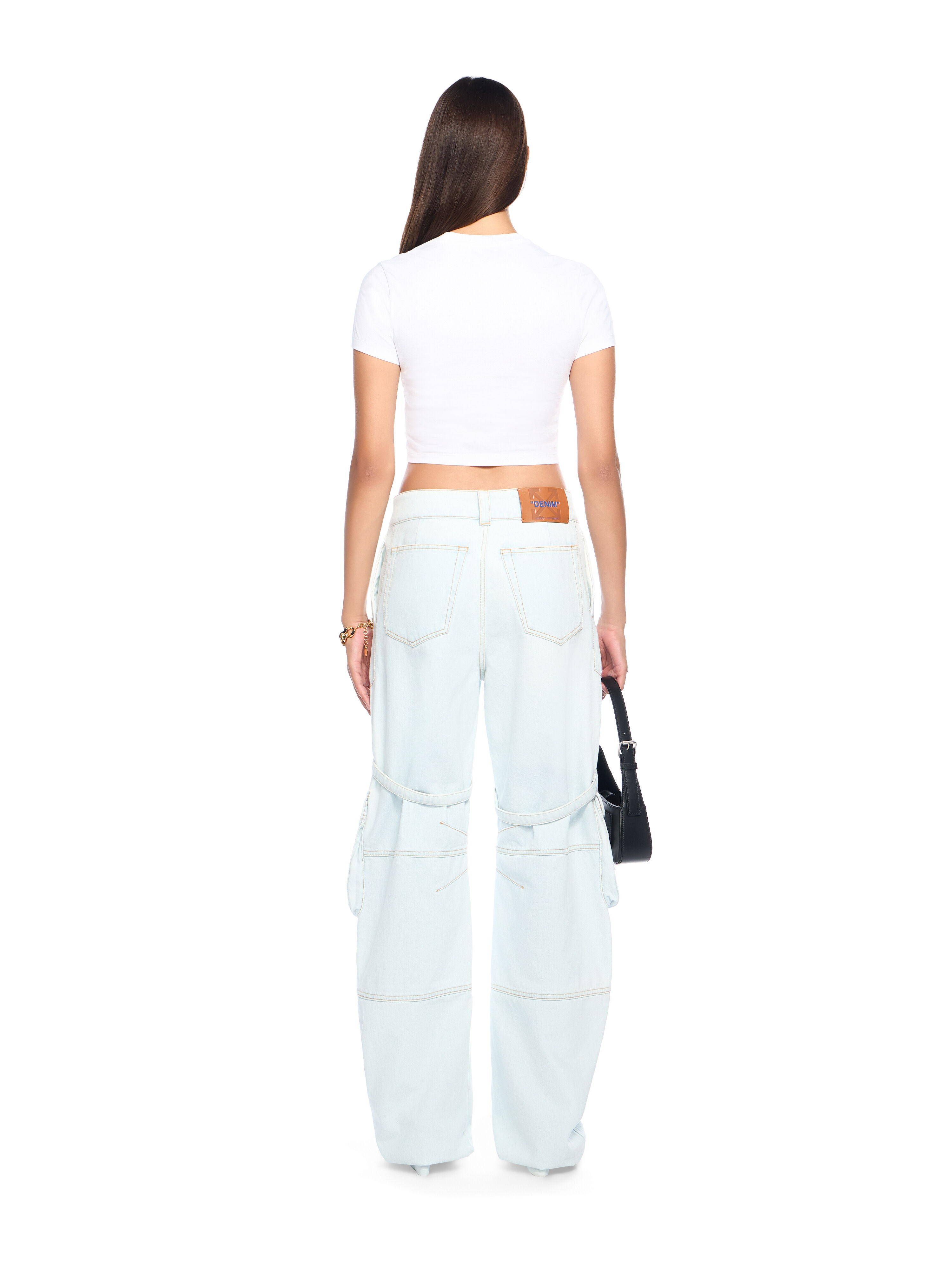 Cargo Denim Pants - 4