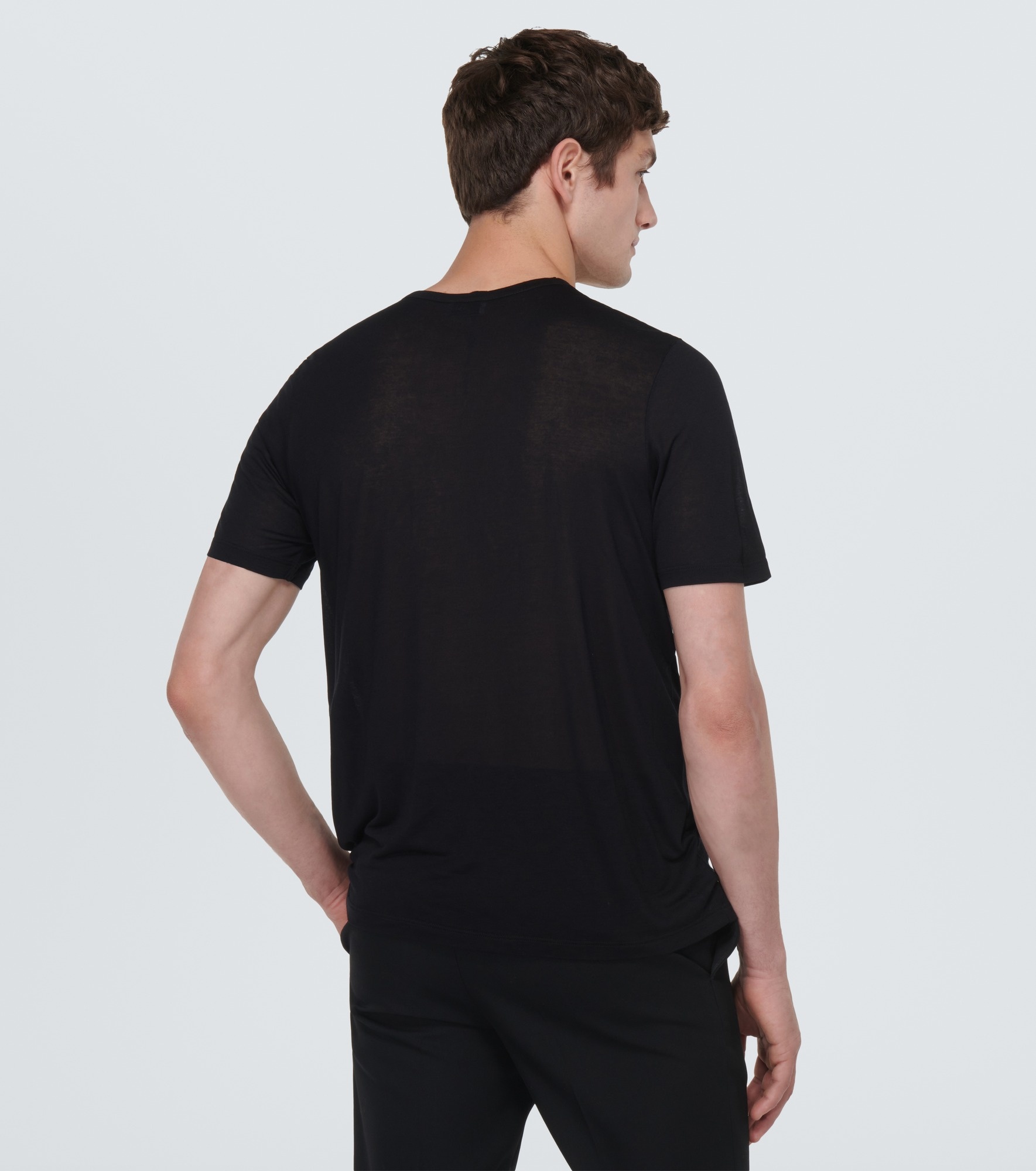 Logo embroidered T-shirt - 4