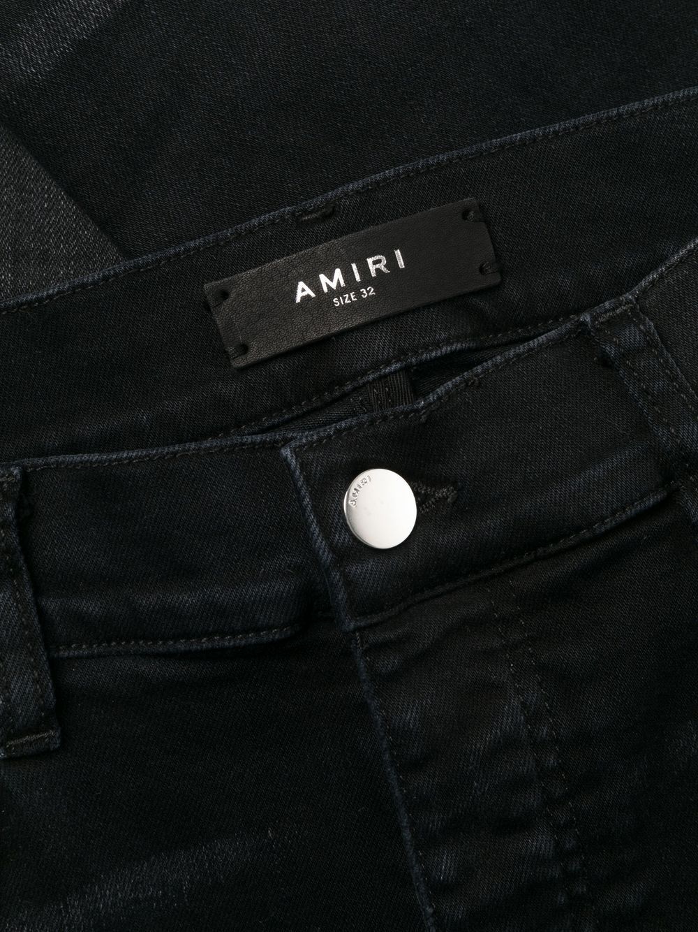 logo-patch slim-fit jeans - 6