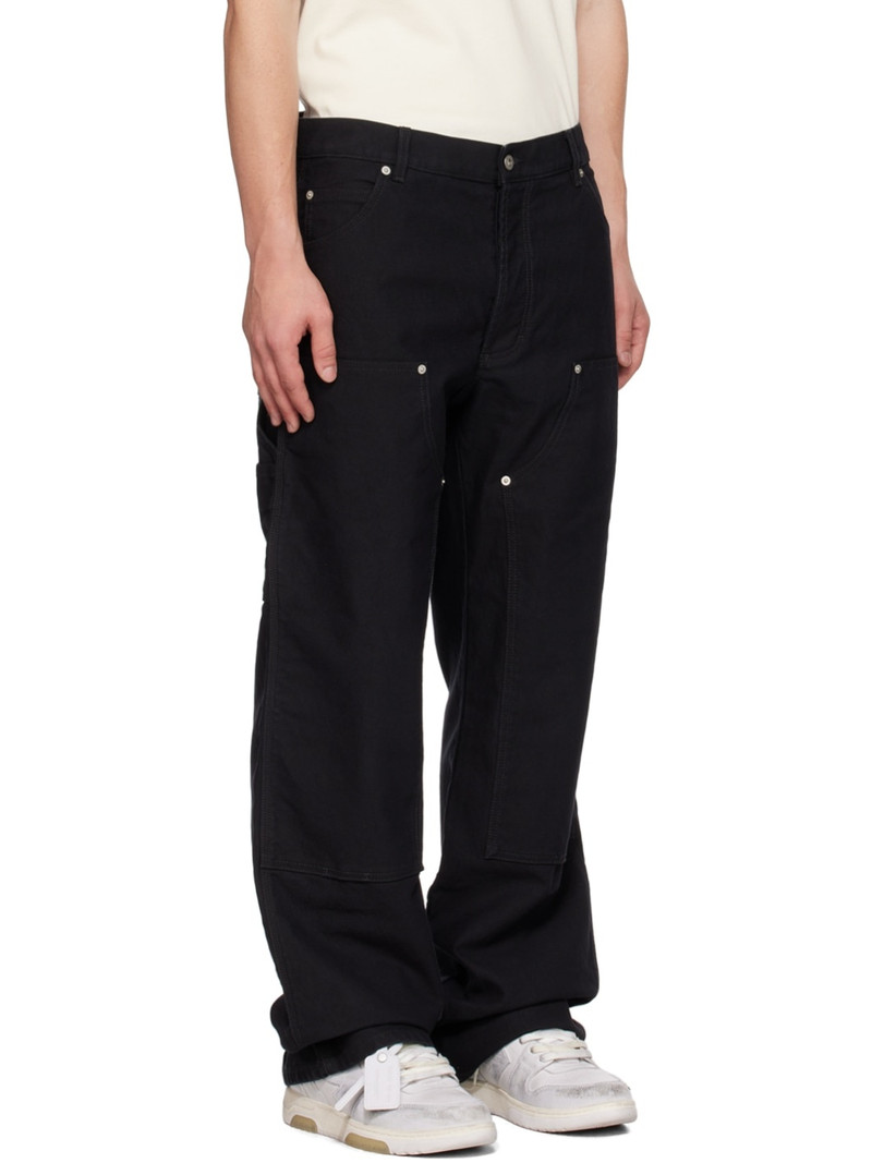 Black Carpenter Trousers 2