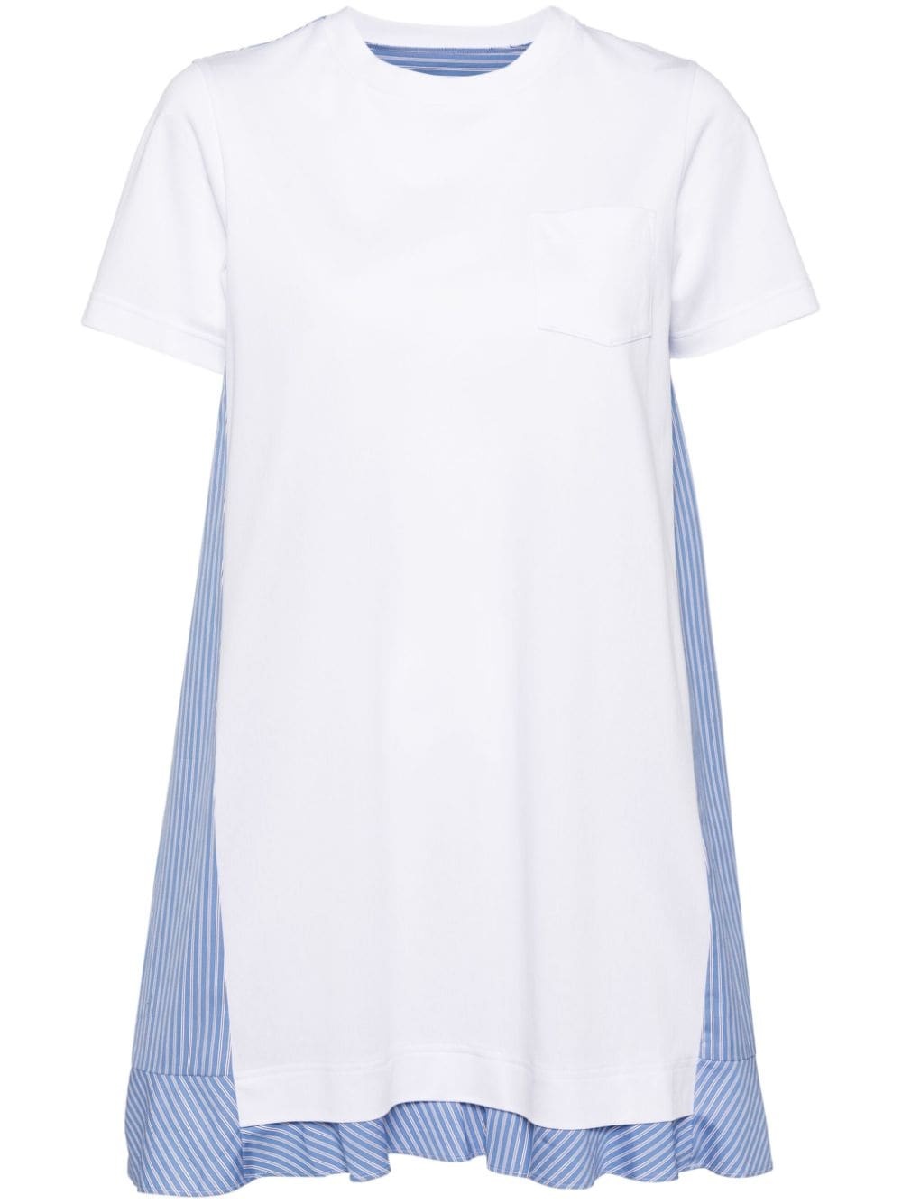 Cotton Poplin x Cotton Jersey dress - 1