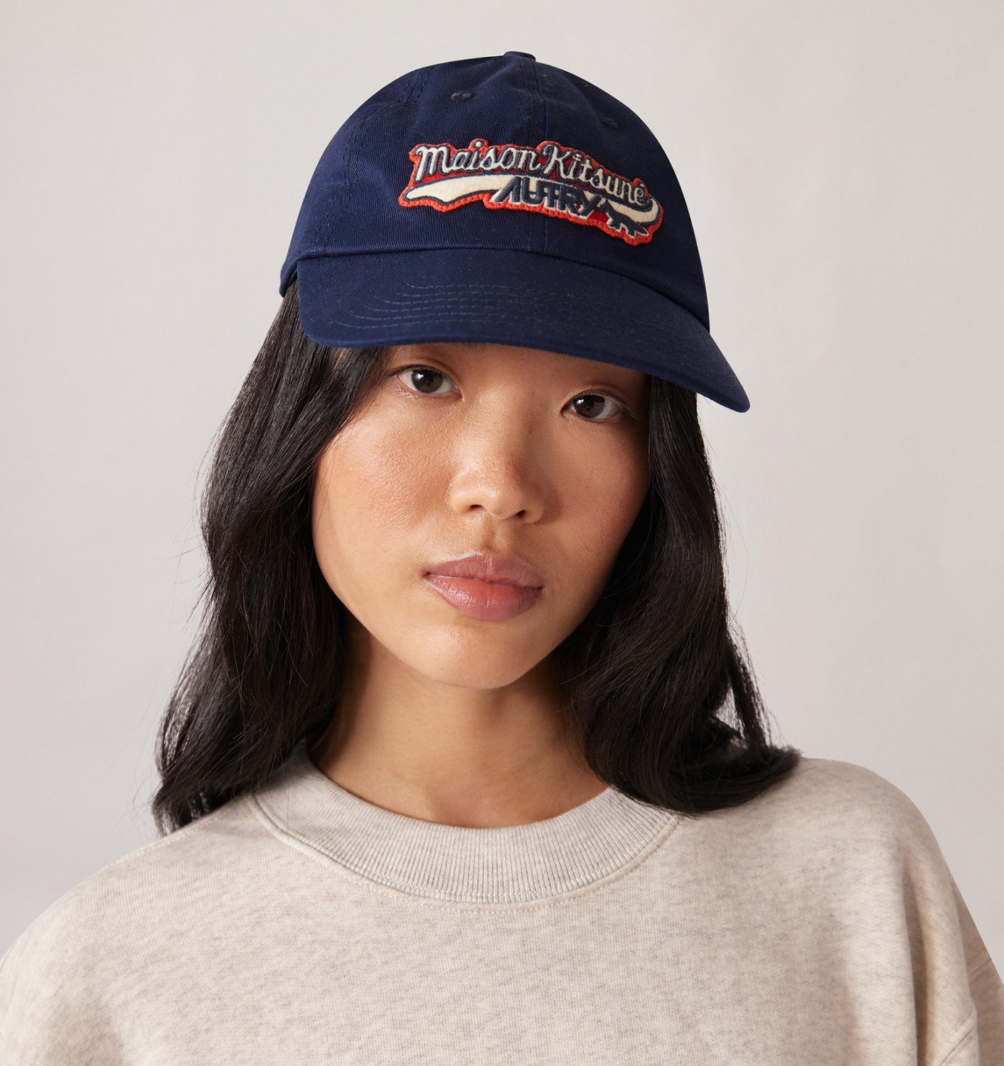UNISEX AUTRY 'MAISON KITSUNÉ' LOGO BASEBALL CAP - 2