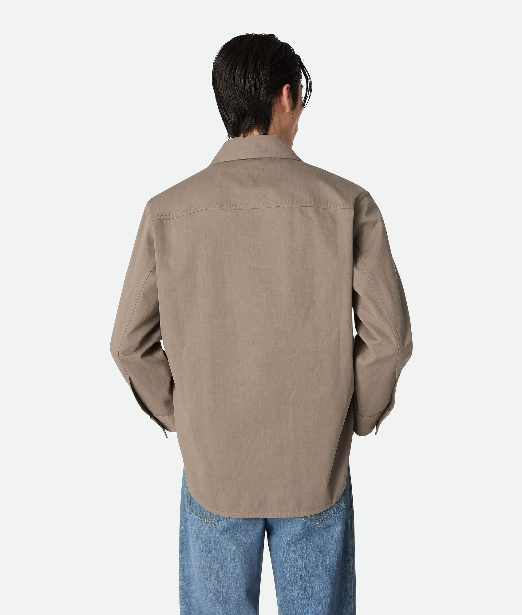 Cotton Twill Overshirt - 3