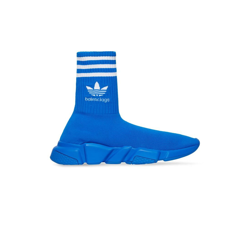 Men's Balenciaga / Adidas Speed Sneaker in Blue - 1