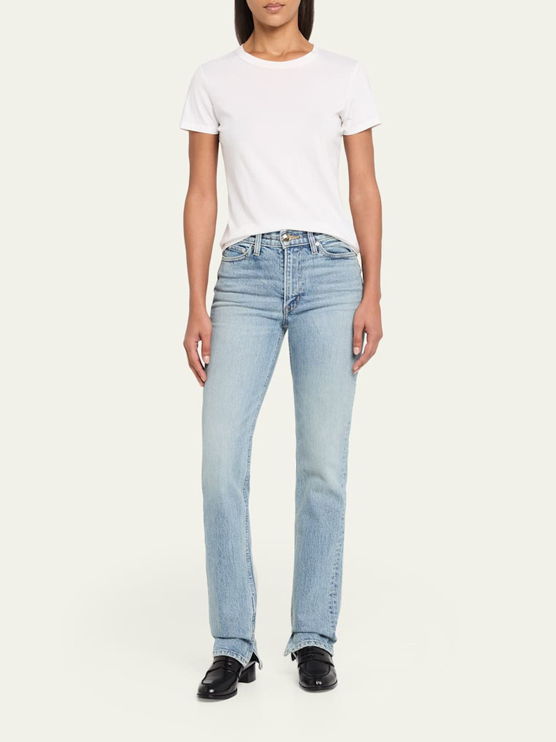 RÙADH The Cecil Slit-Hem Slim Jeans outlook