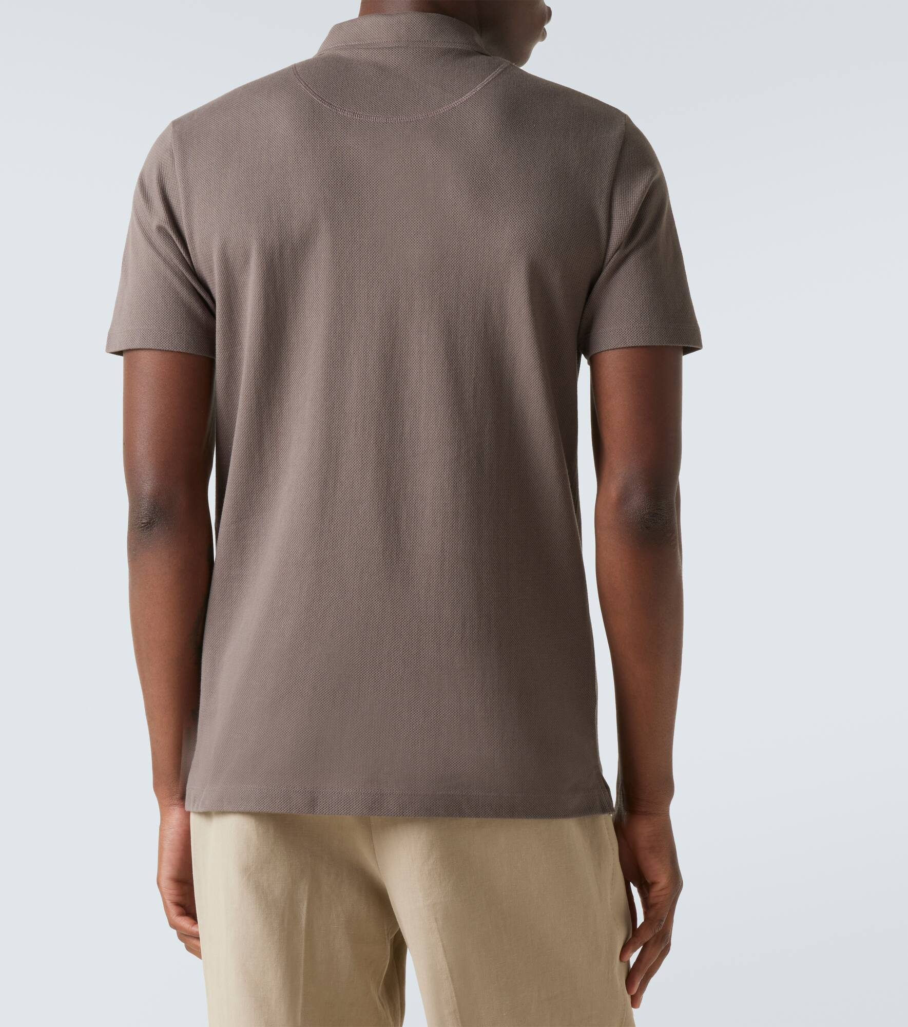 Riviera cotton polo shirt - 4