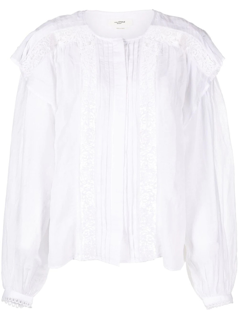 Georgina lace-detail blouse 1