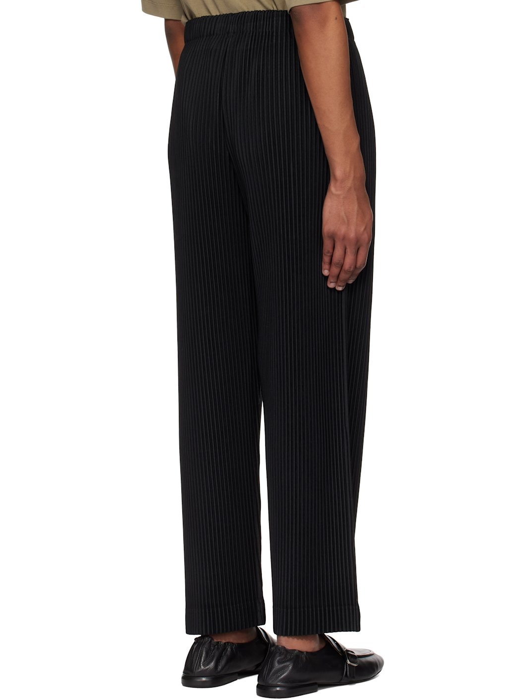 Black Monthly Color January Trousers - 3