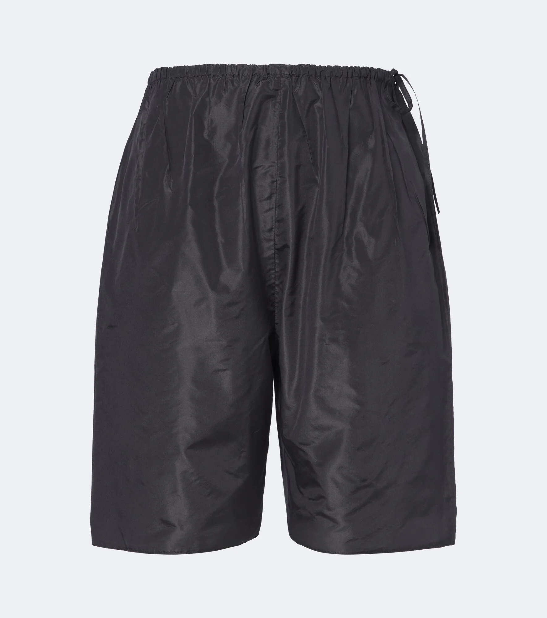 Silk taffeta Bermuda shorts - 1