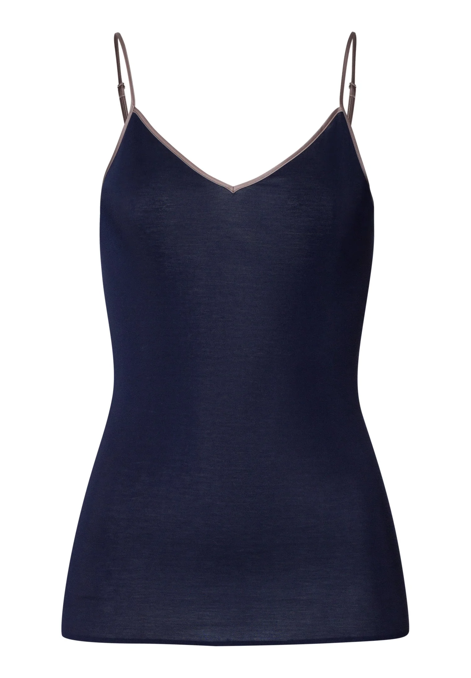 Cotton Seamless V-Neck Cotton Camisole - 1