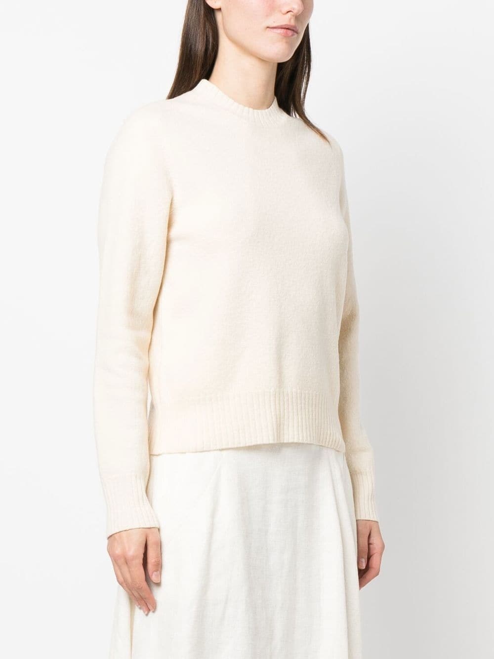 wool crew neck jumper - 3