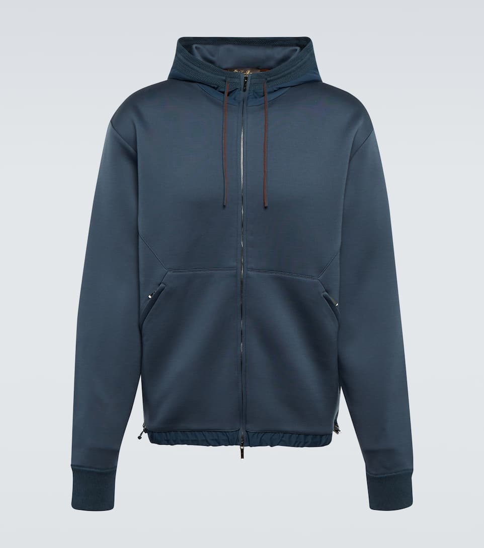 Medfield cotton-blend hoodie - 1