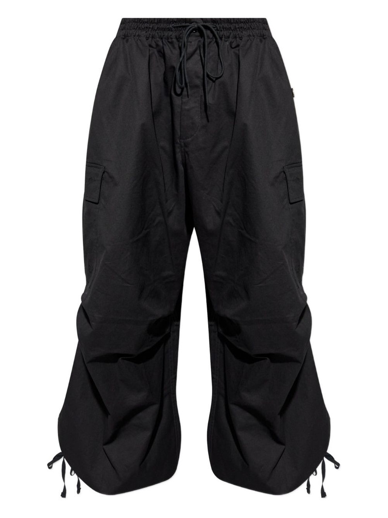 drawstring cargo-pocket trousers 1