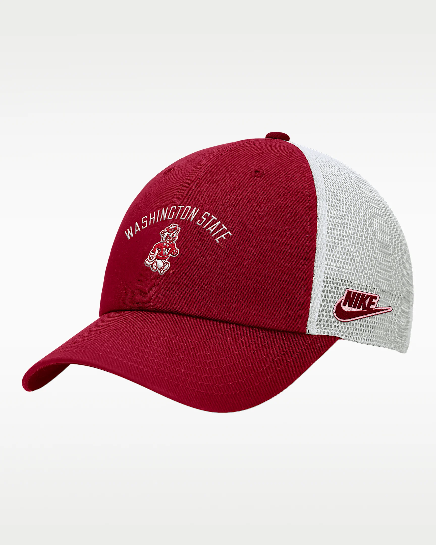 Nike College (Washington State) Unstructured Trucker Cap - 1