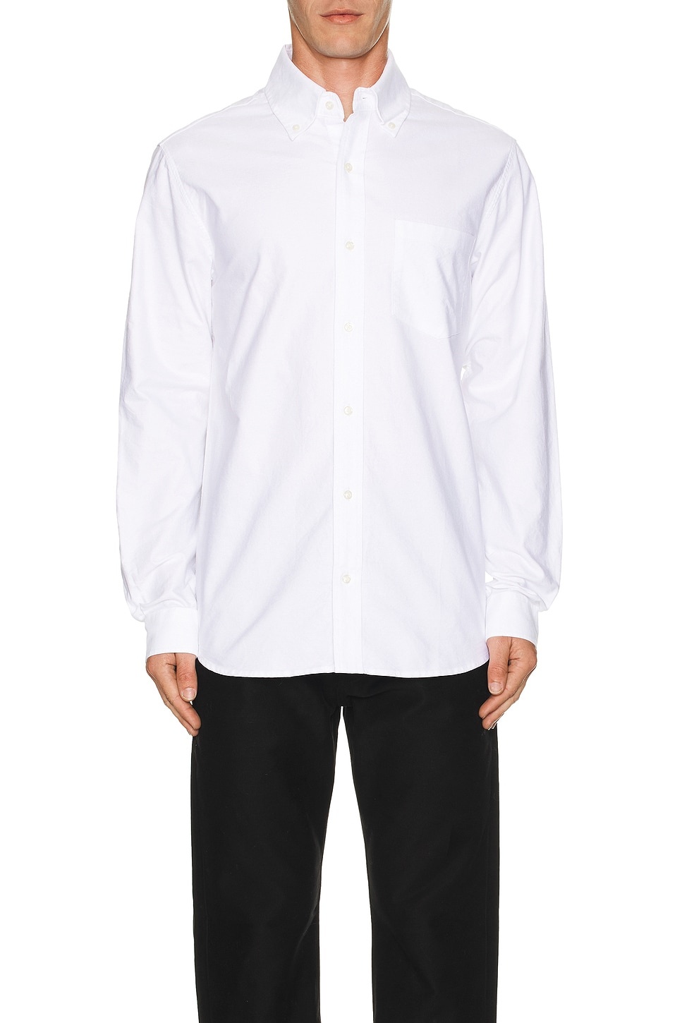 Long Sleeve Oxford Shirt - 3