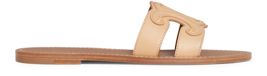 CELINE Celine Triomphe mule in calfskin | 24s | REVERSIBLE