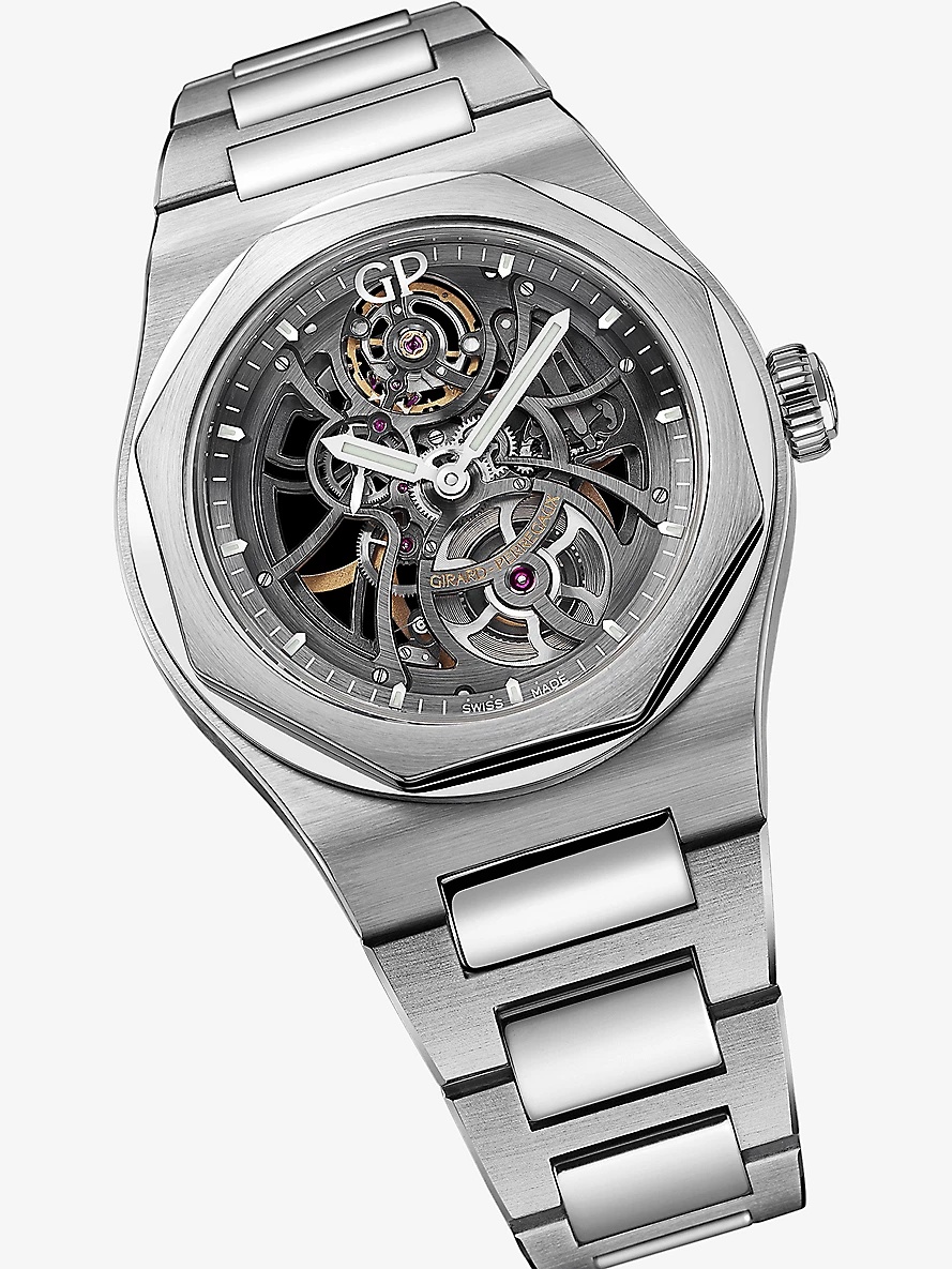 81015-11-001-11A Laureato Skeleton stainless steel automatic watch - 3