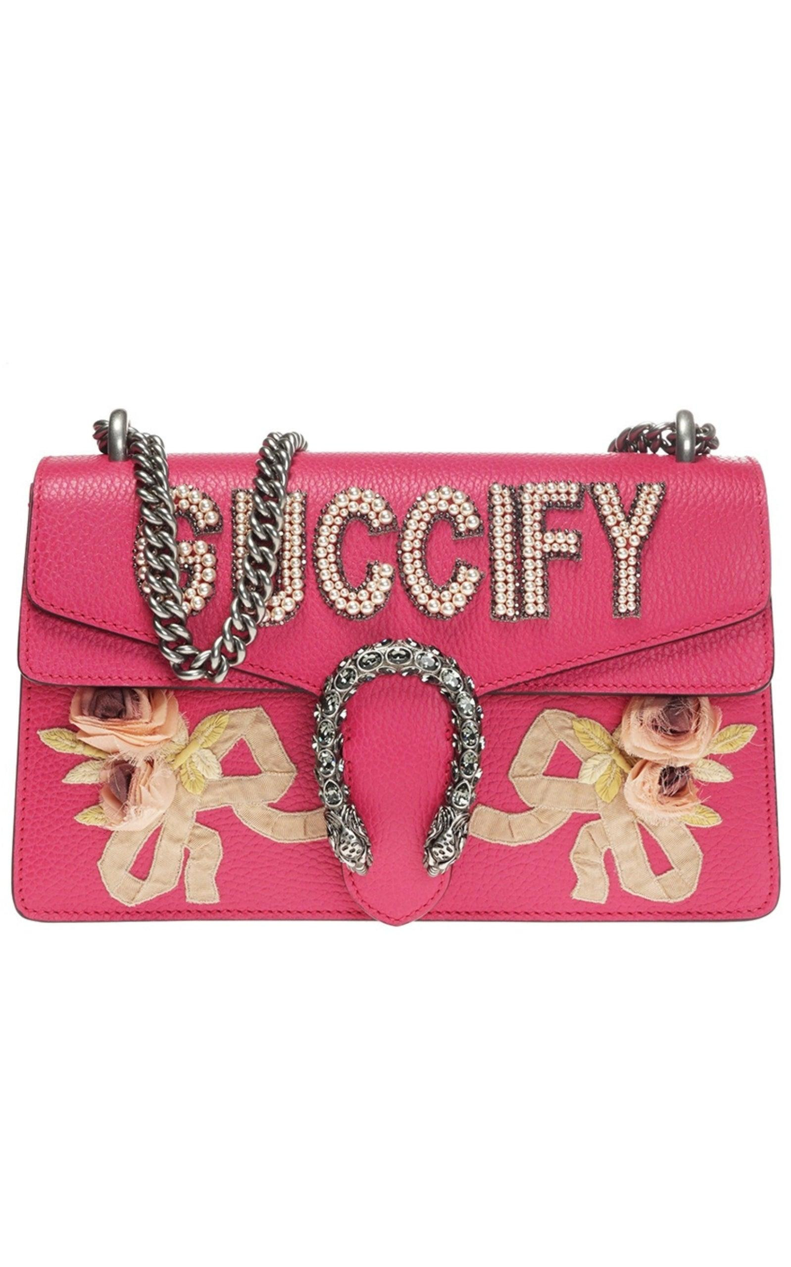 Pink Guccify Dionysus Small Shoulder Bag - 2