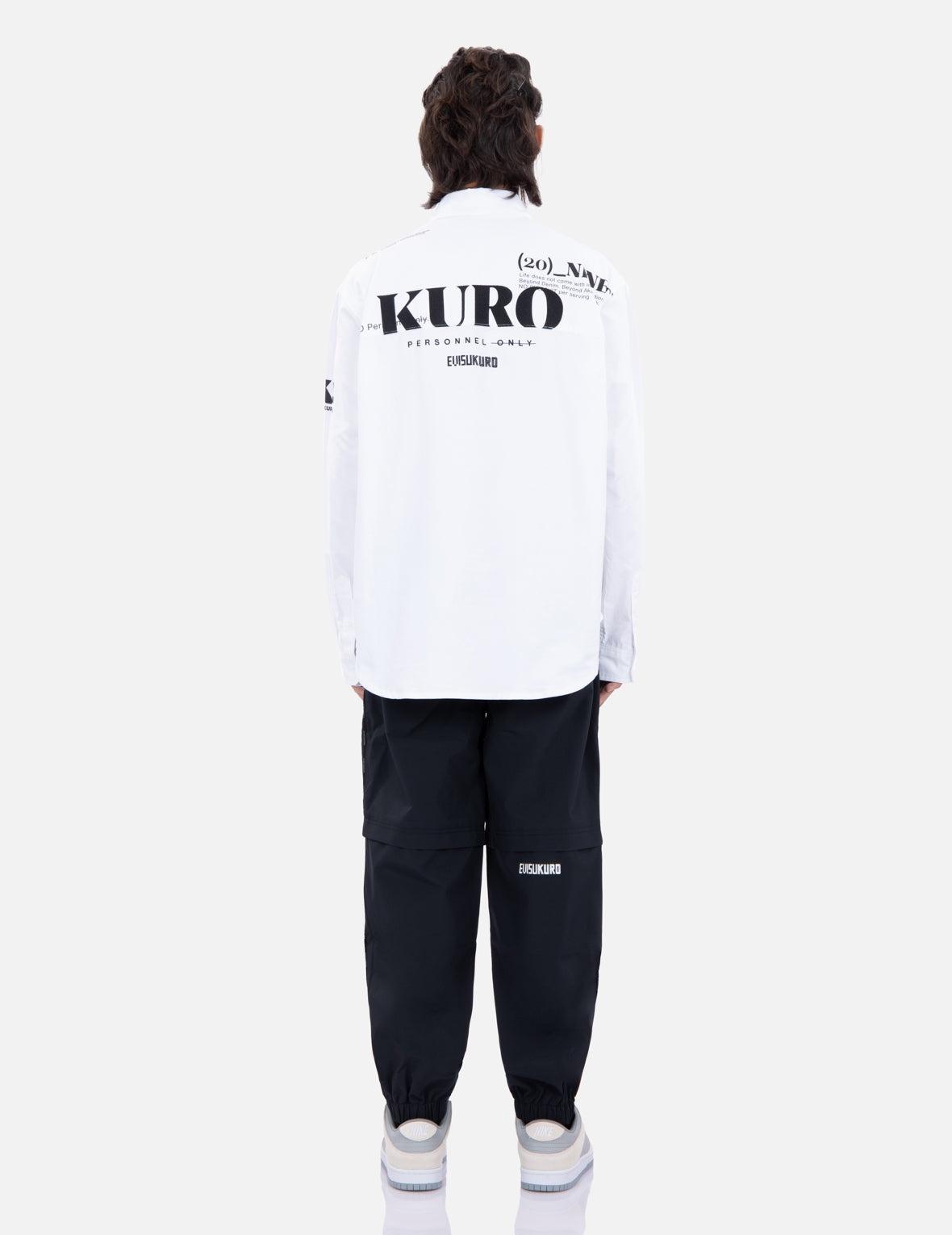 Multi Logo Print Cargo Shirt - 6