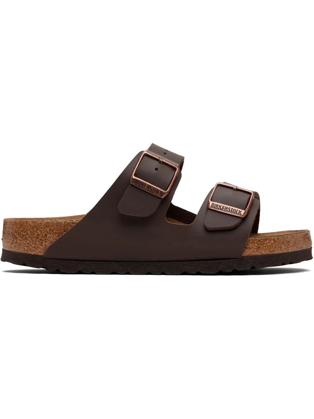 Brown Regular Arizona Birko-Flor Sandals - 1