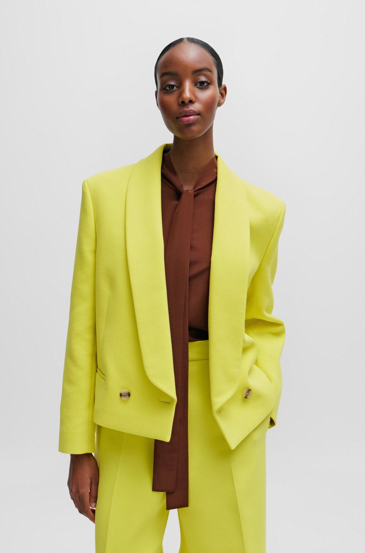 RELAXED-FIT JACKET IN A COTTON BLEND - 2