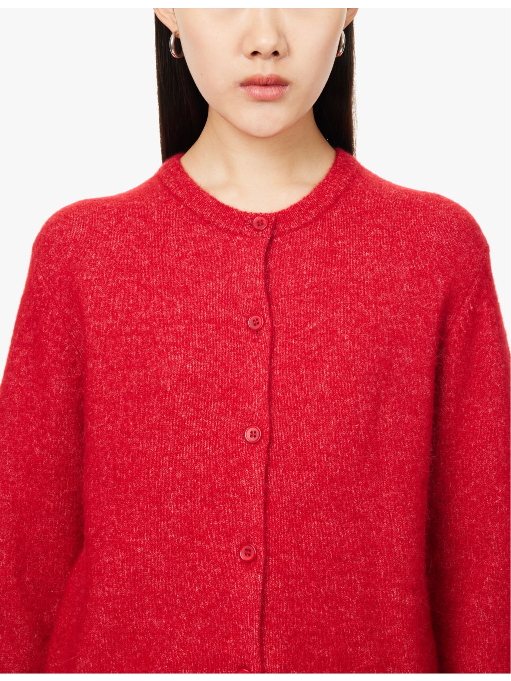 Nor brushed knit cardigan - 5