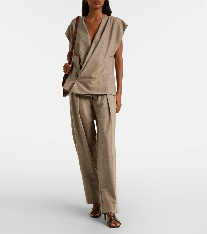 KHAITE Mer cotton top outlook