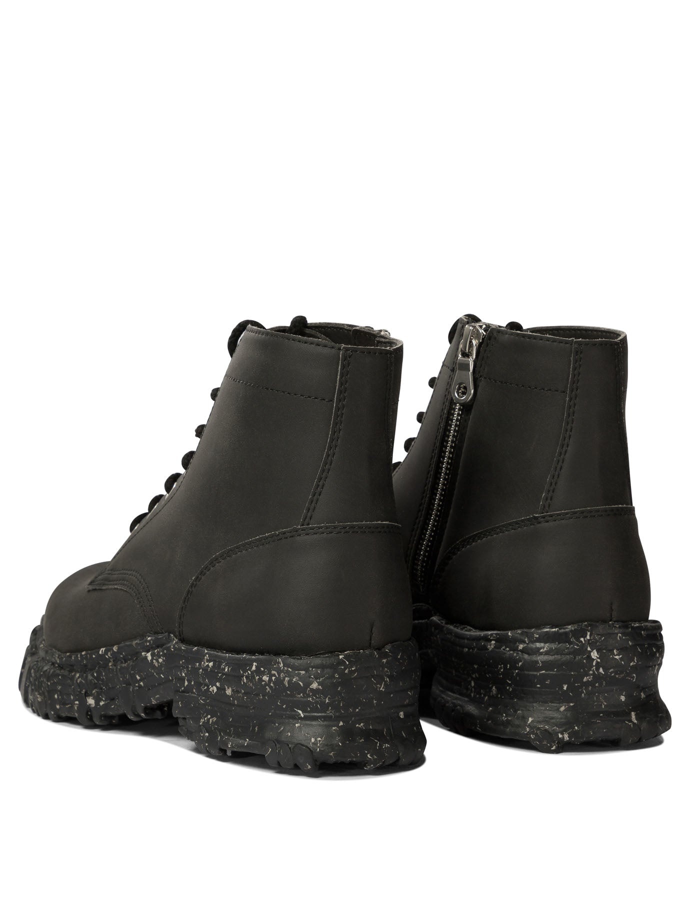 Maison Mihara Yasuhiro Vintage-like Combat Boots - 4