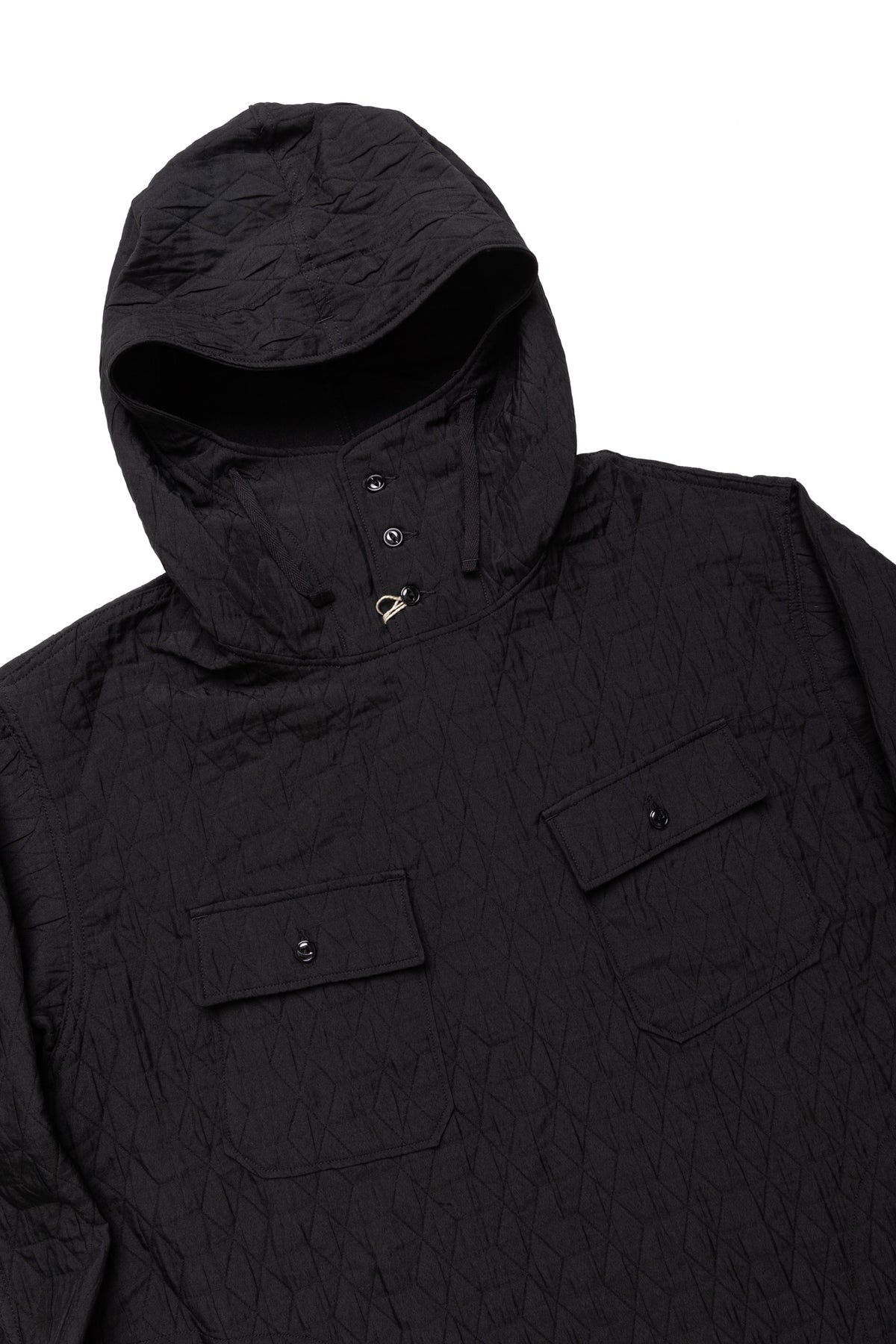 Cagoule Shirt Polyester Geo Quilt - Black - 6