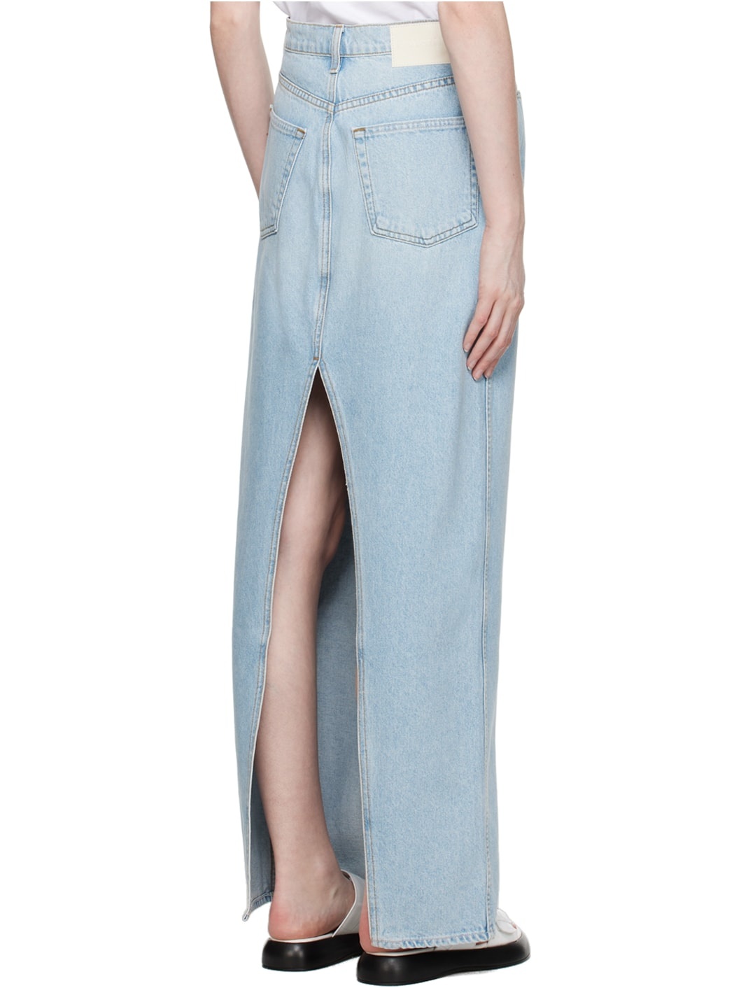 Blue Amara Maxi Skirt - 3