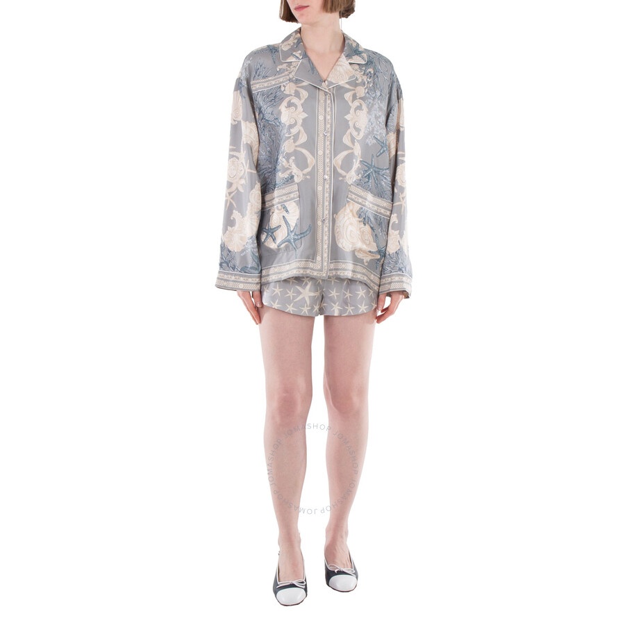Versace Stella Marina Printed Boxer Shorts - 3