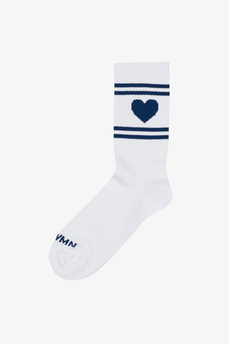 NAVY HEART LES 차 세트 양말 1