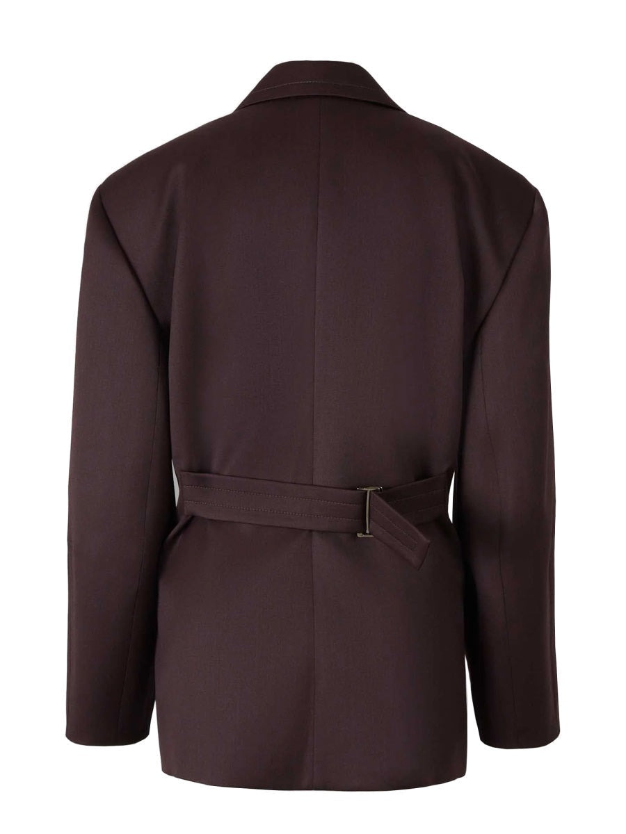 Magda Butrym Women Straight Wool Blazer - 2
