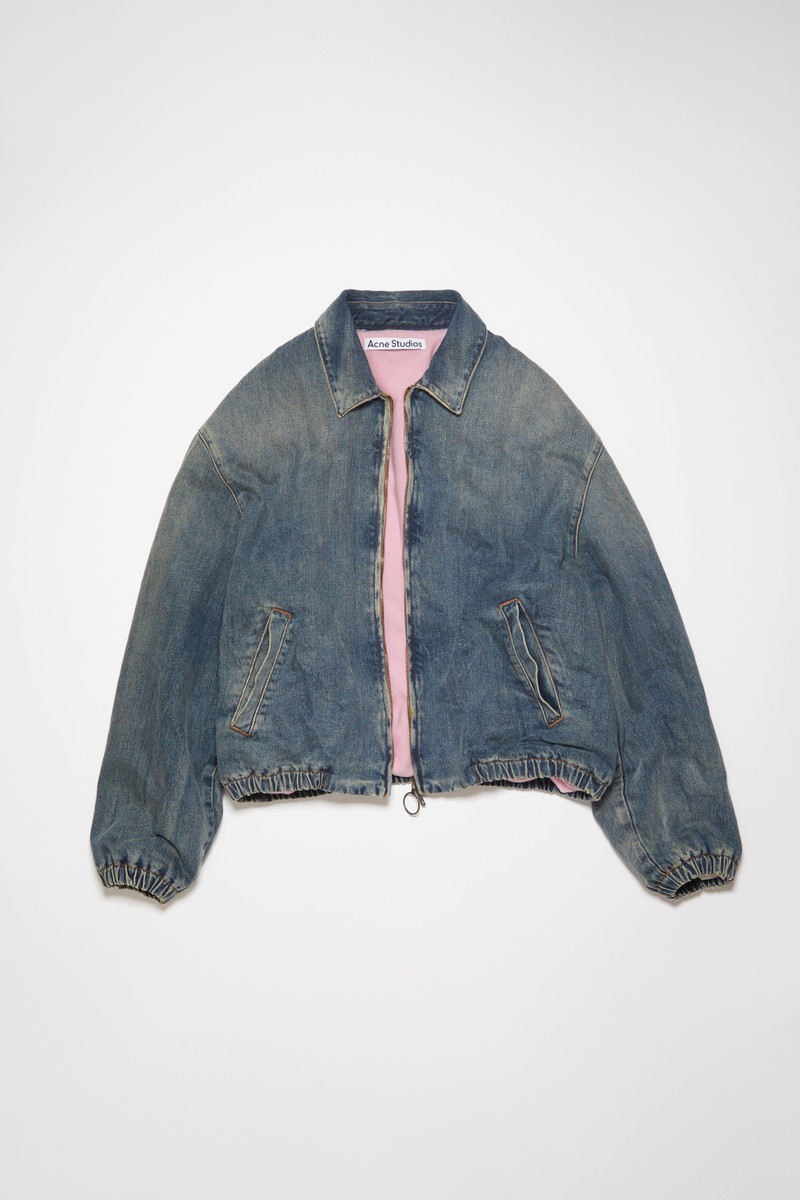 Denim padded jacket - Mid Blue 8