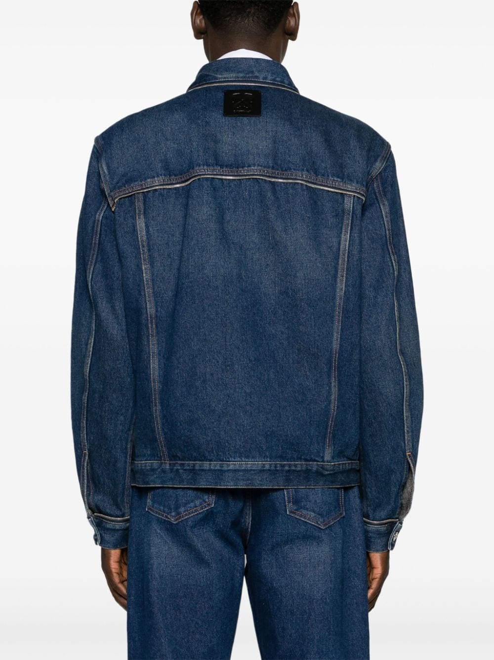 Arr Tab Zip Skate denim jacket - 4