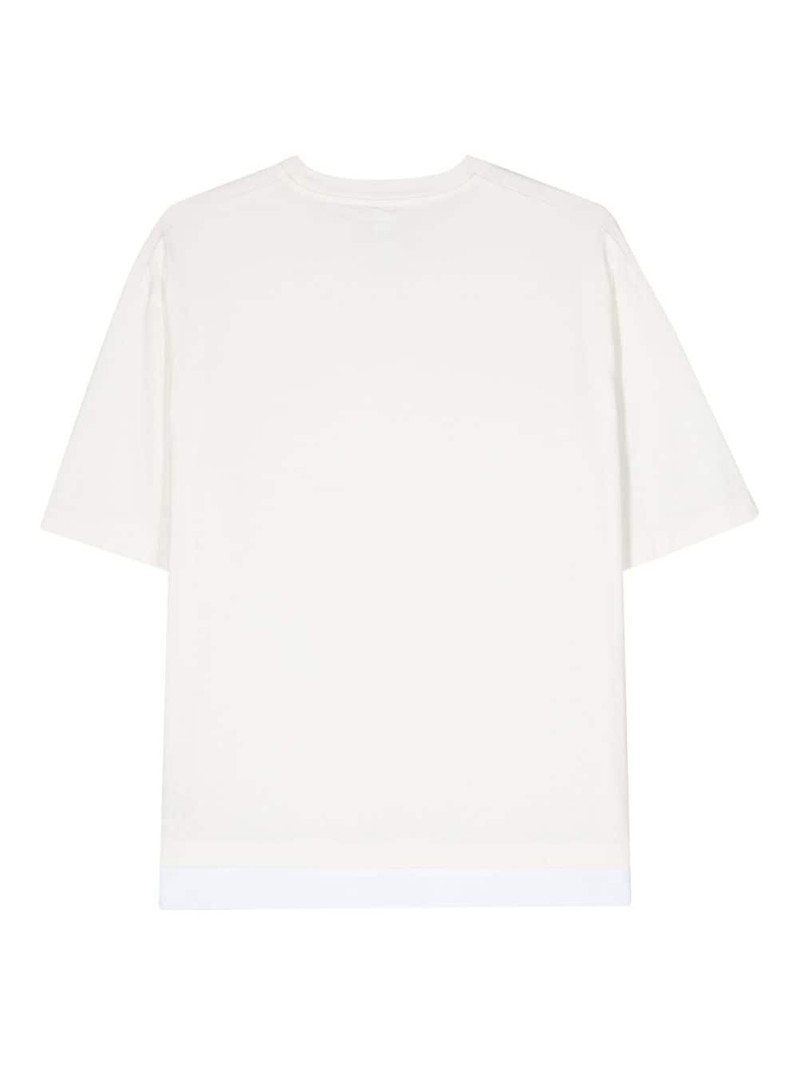 Neil Barrett layered cotton T-shirt outlook