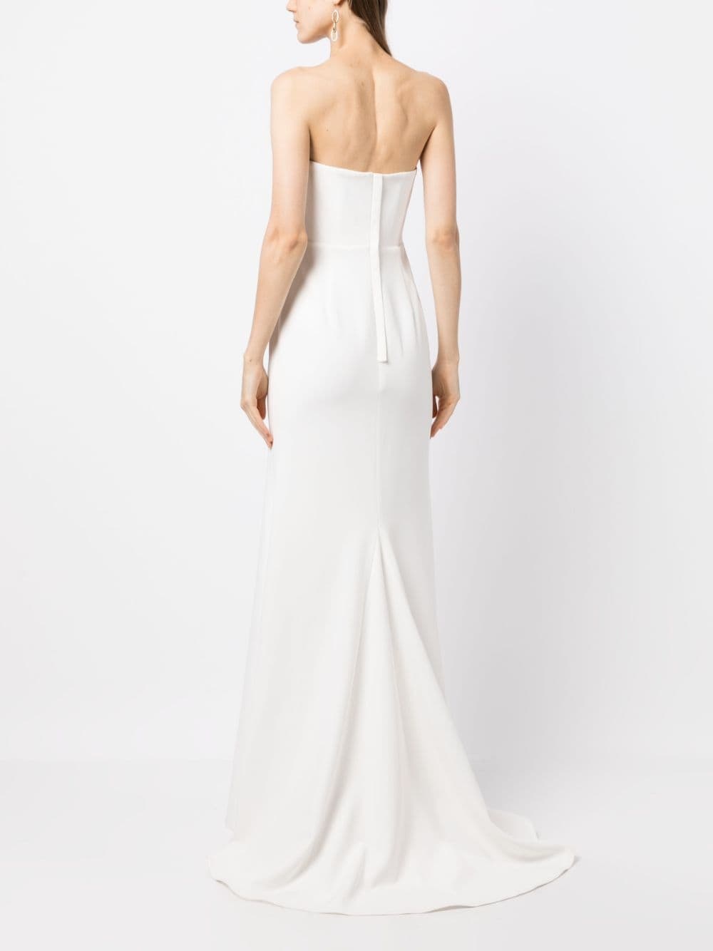 Arlo strapless flared gown - 4