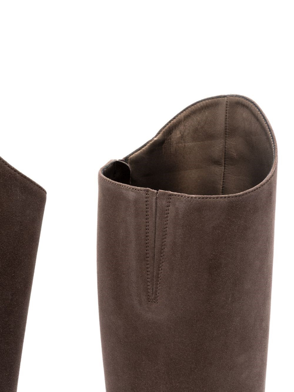 Suede leather boots - 3