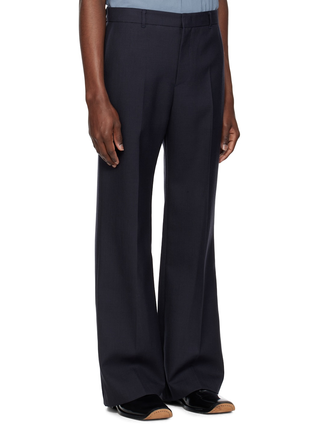 Navy Signature RC Flared Trousers - 2