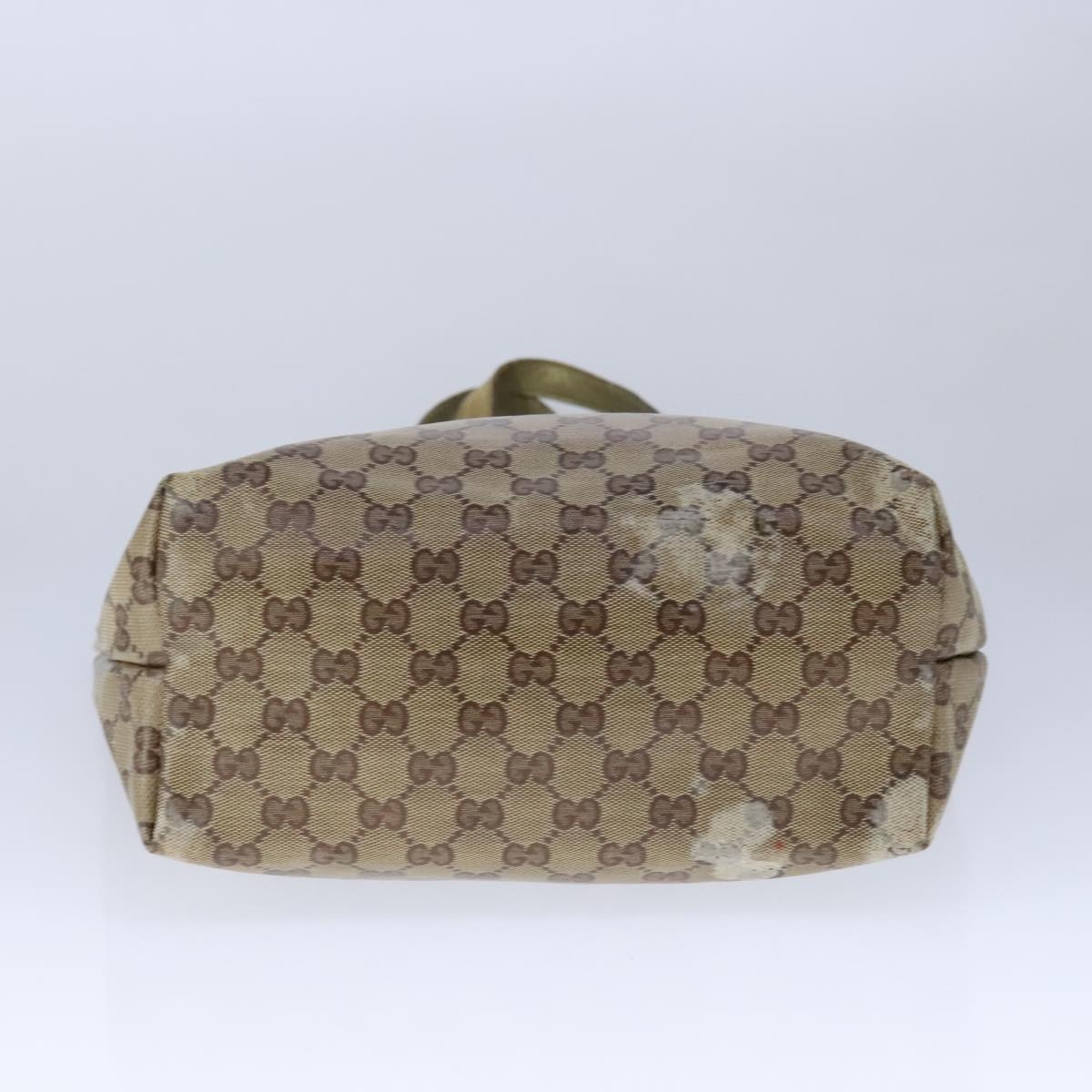GUCCI GG Crystal Tote Bag Coated Canvas Beige Gold - 5