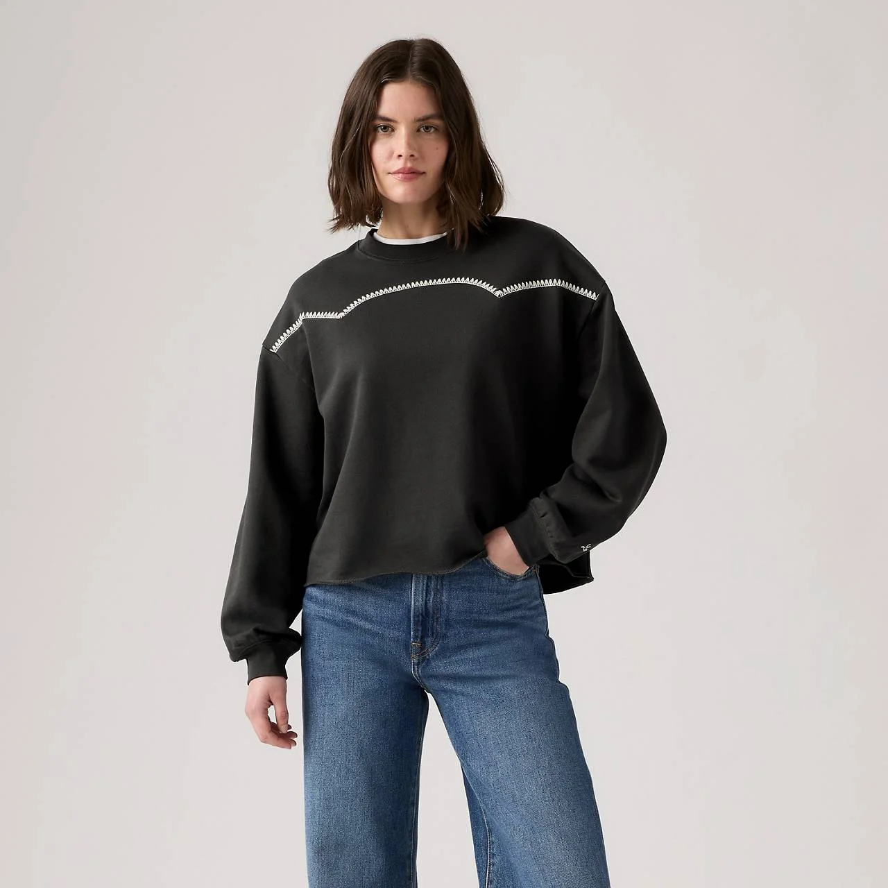 LEO WESTERN YOLK SWEATSHIRT - 1