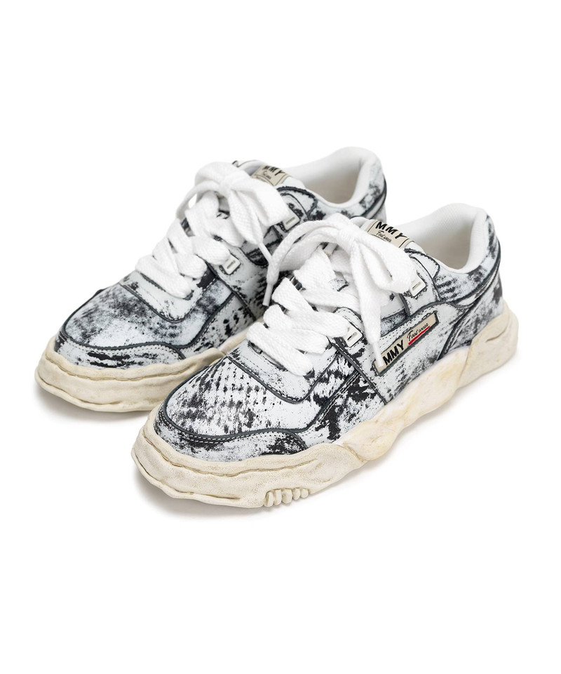 【EXCLUSIVE EDITION】"PARKER" OG Sole Shaved Leather Low-top Sneaker 10
