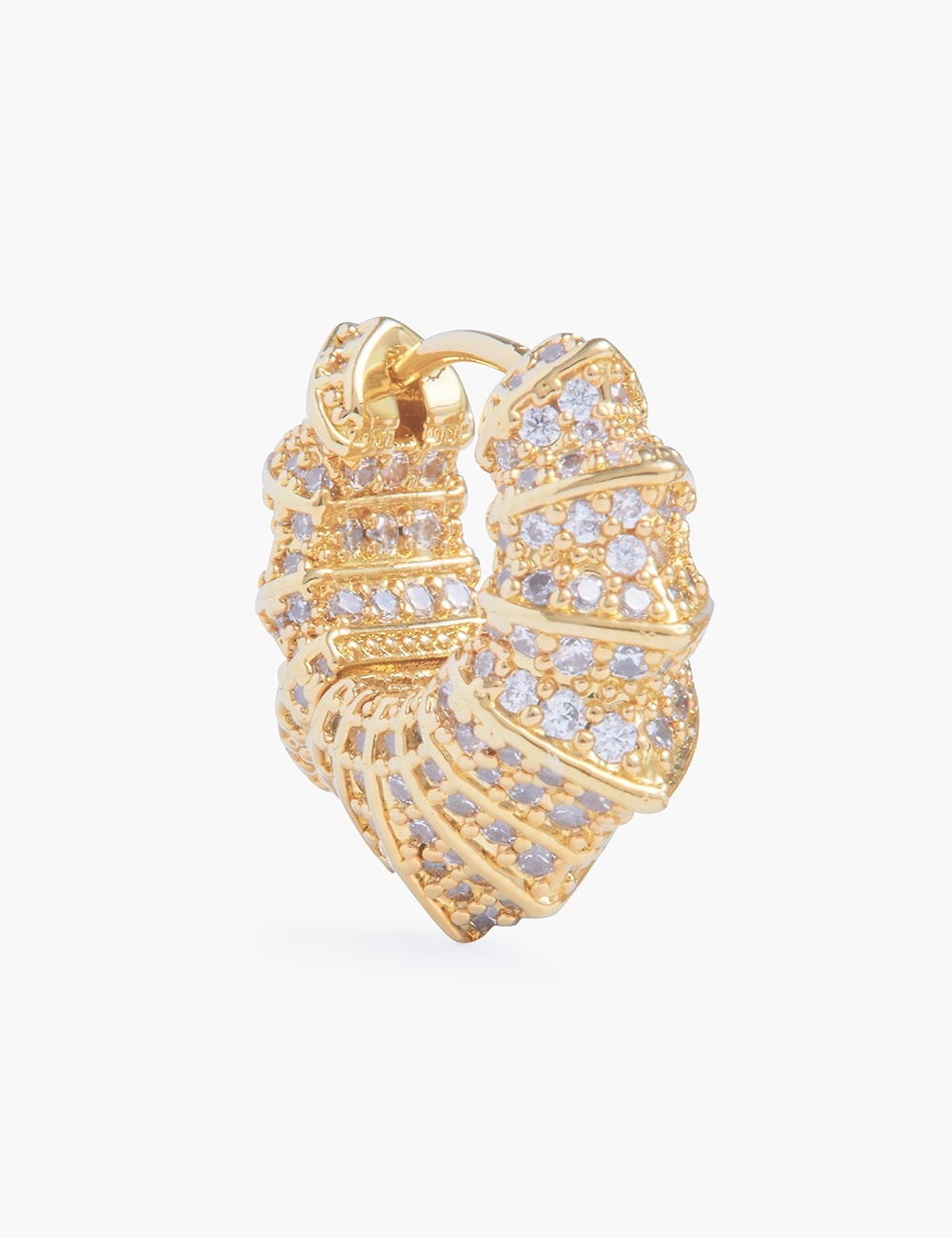 ZIMMERMANN DECO PAVE HOOPS - 5