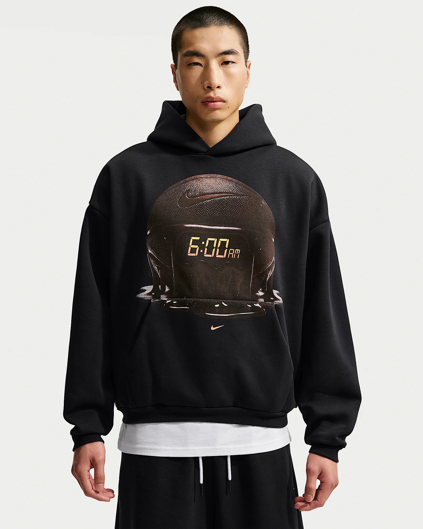 Nike Standard Issue Men's Brushed Pullover Basketball Hoodie - 1